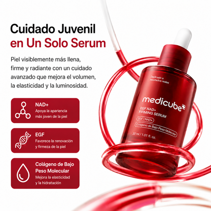 Medicube NAD+ Firming Serum, Reafirmante y Revitalizante Facial